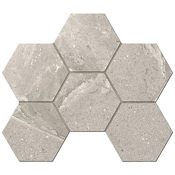 Мозаика Kailas Мозаика KA03 Hexagon 10мм Неполированный 25x28.5